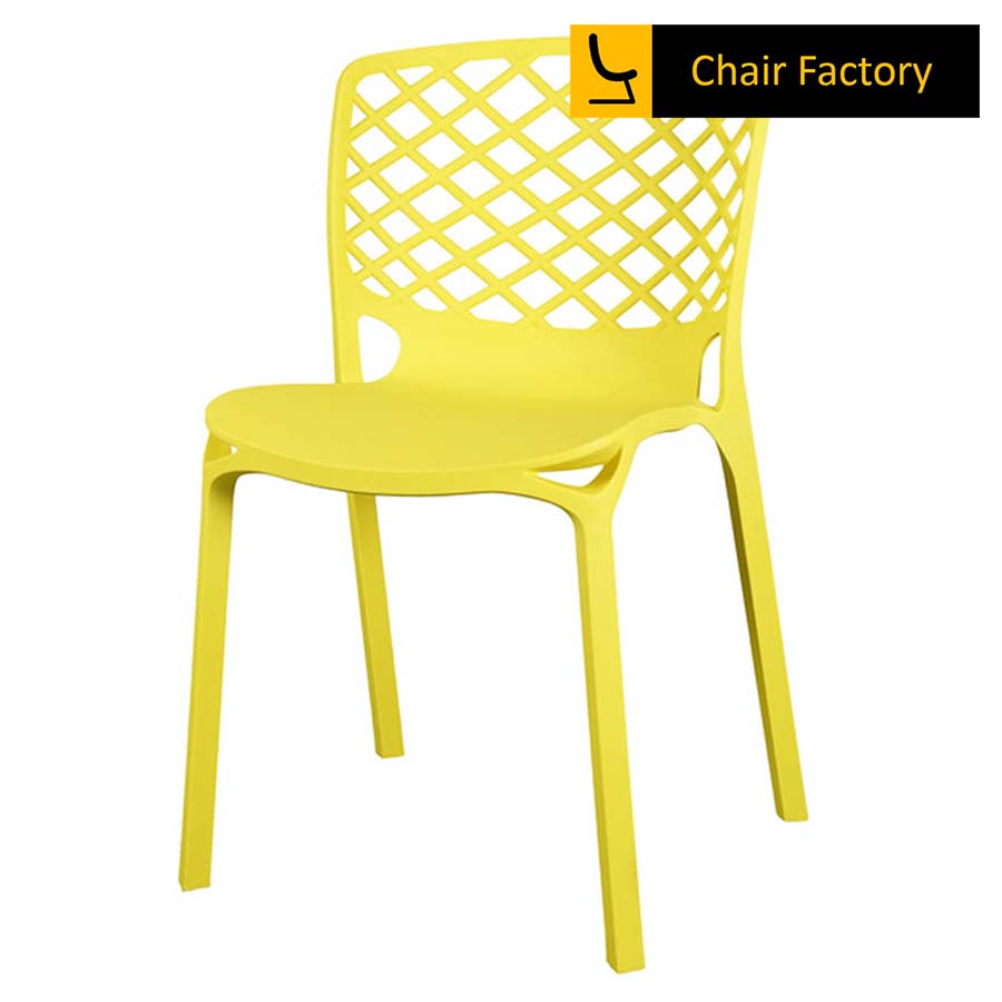 Venecy Yellow Cafe Chair